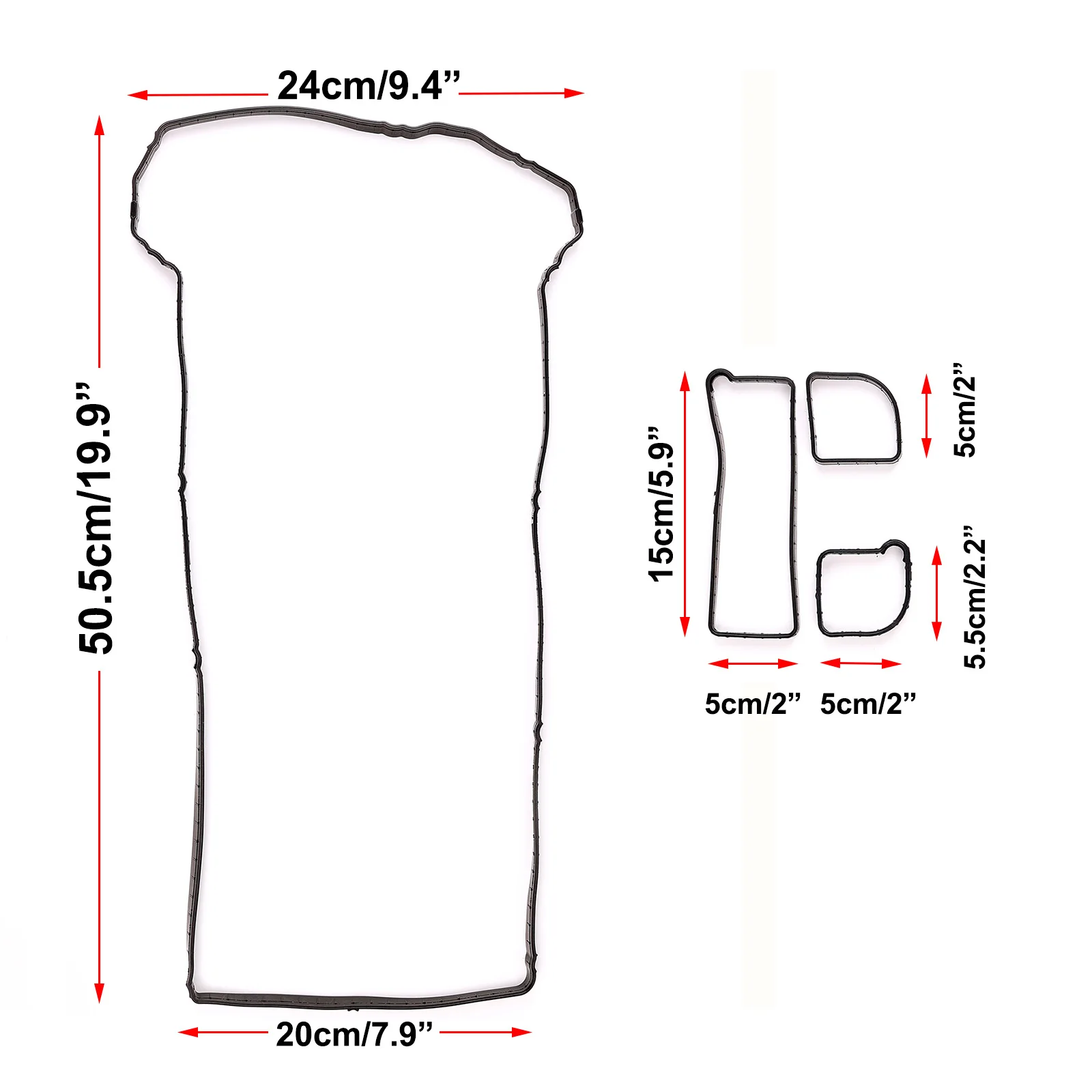 Accessories Valve Cover Gasket For Ford Ranger Mazda MX-5 Mercury Milan 2004 2005 2006 2007 2017 1220025 1S7G-6K260-AA CV6Z6584A