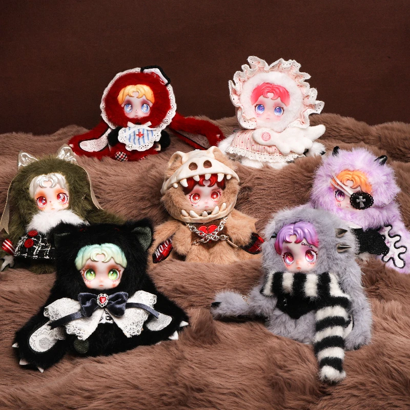 

Ossia Soft Prickles Series Vinyl Blind Box Kawaii Fluffy Anime Figure Surprise Bag Decor Collection Doll Mystery Pendant Gifts
