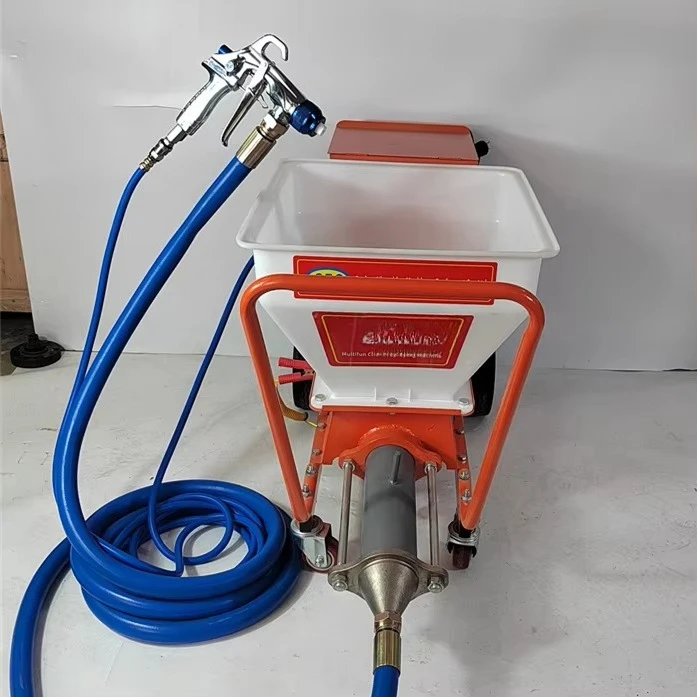 

220V Medium-sized Concrete Mortar Injection Molding Machine Wall Automatic Mortar Gypsum Plaster