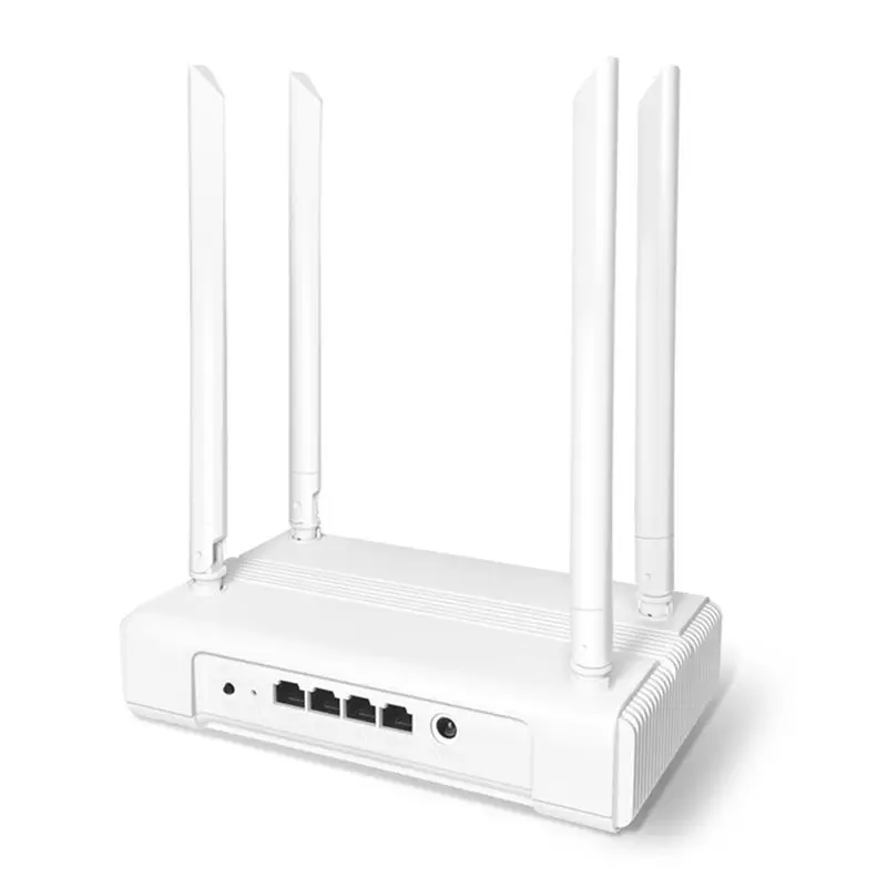 doyou 1200M WiFi Router 2.4G+5.8G 802.11AC 4X1000Mbps Routing+Bridging Mode Support 64 Users 4 Antenna CPE EU Plug