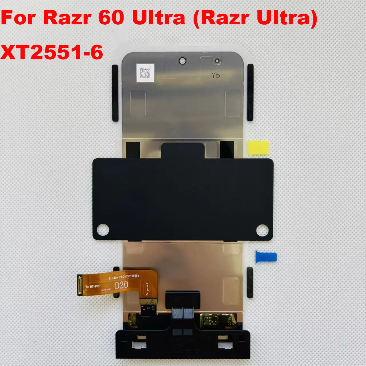 Originele Voor Motorola Razr 2022 Razr 3 Lcd Touch Screen Voor Moto Razr 40/Razr 40 Ultra/Razr + 2024/Razr 50/Razr 60 Ultra