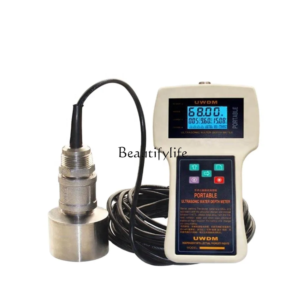 

100M portable ultrasonic bathymeter sounder handheld bathymeter marine