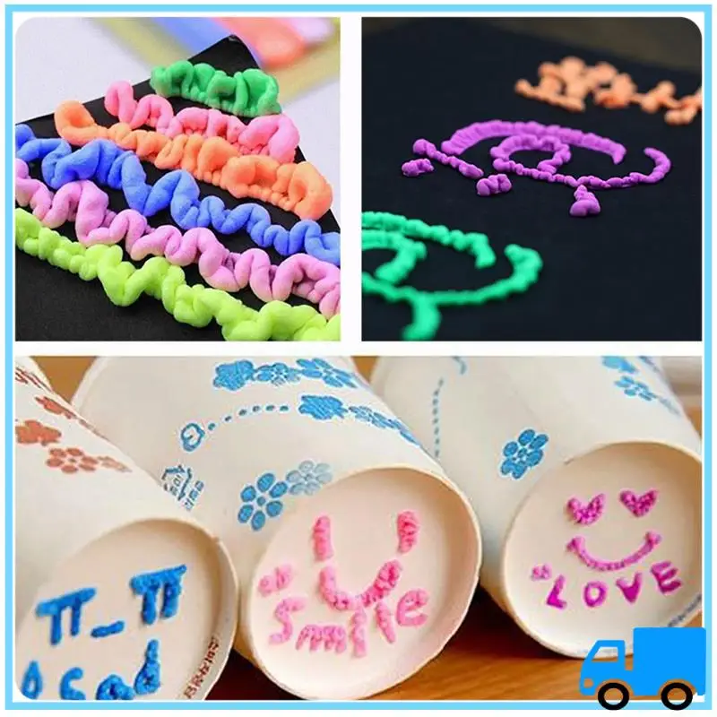 

Новейшие ручки для рисования пузырькового попкорна своими руками, волшебные пухлые ручки, цветные ручки для попкорна, пузырьковая ручка для 3D-художественной печати, (5 коробок)