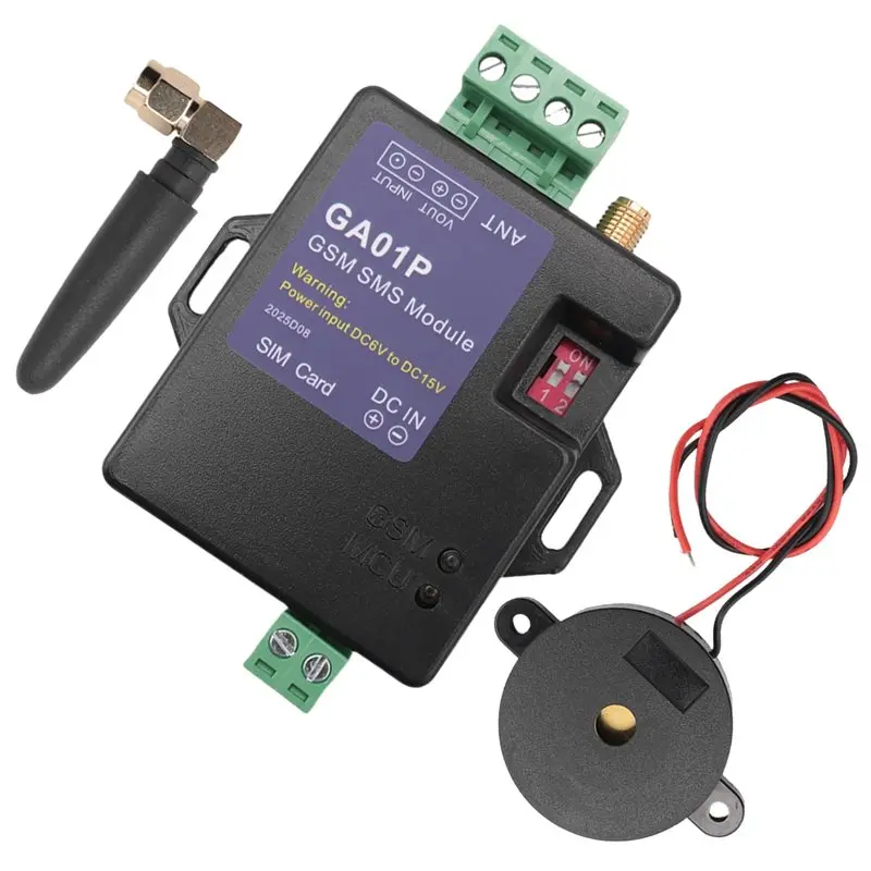 

ABFN-Plastic GSM Alarm Box Support Power Failure Alert One Alarm Input One Alarm Voltage Output