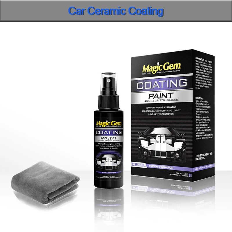 

Car Nano Ceramic Coating Waterproof Liquid Glass Paint Care Polishing Paste Hydrophobic Spray Polish Wax Car Detailing