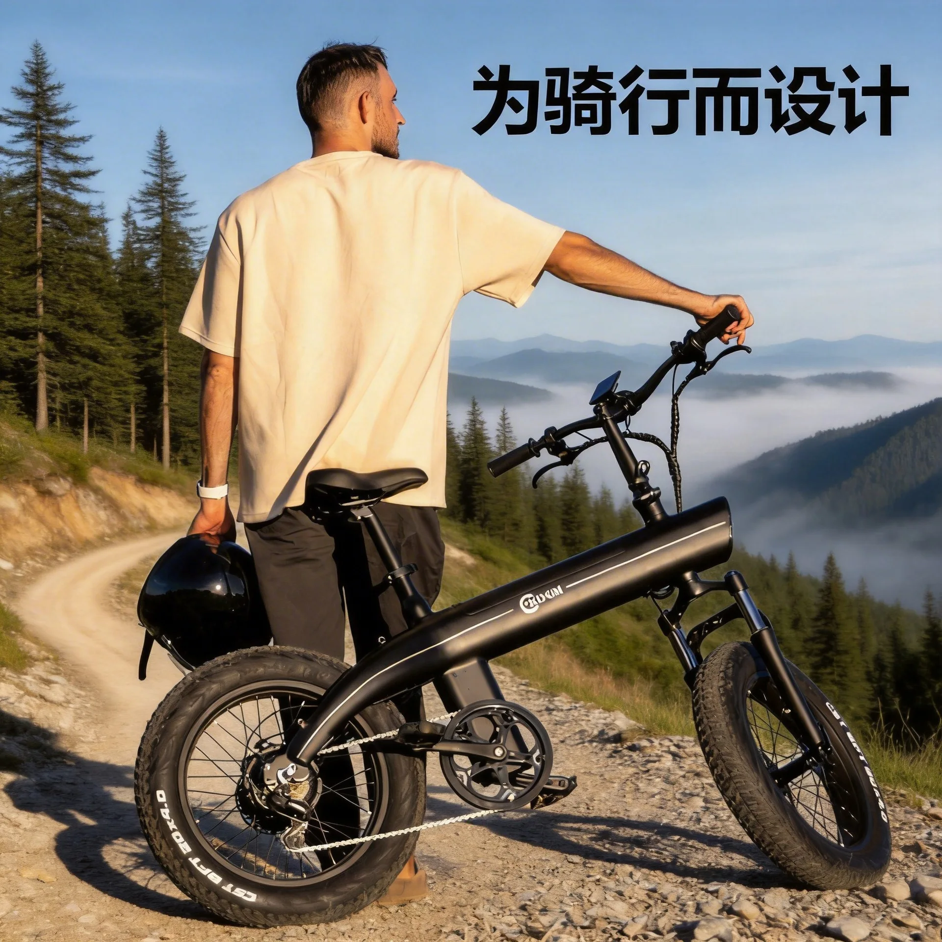 Mountain electric assist bicycle Q3 off-road electric transmission vehicle adult high-power assist
