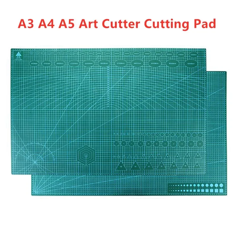 A3 A4 A5 Art Cutter Cutting Pad  Art Carving Knife Pen Tools Manual Soft Double-sided Self-healing Cutter Board  PVC Base Plate