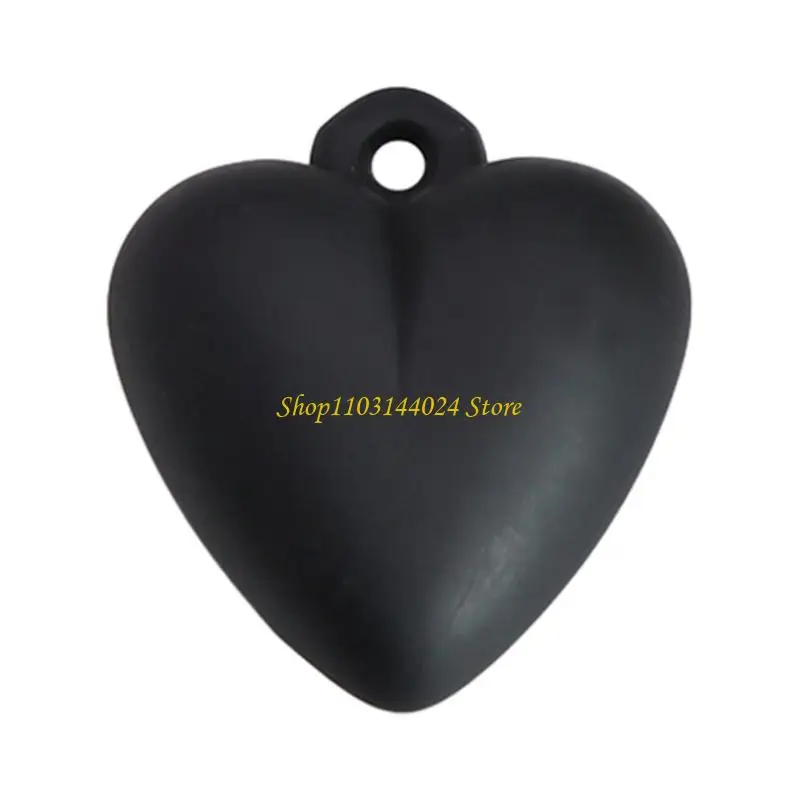 N5KE Colorful Heart Pendant DIY Jewelry Earrings Small Heart Charm with Hole
