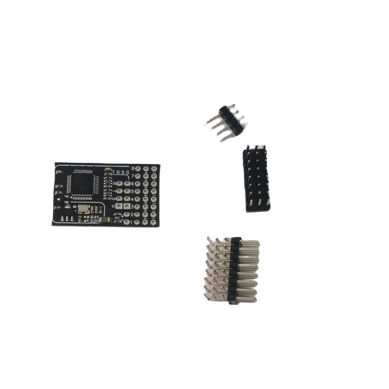ELRS CRSF to 8CH PWM Converter Board HV Servo Support 6S Telemetry Adapter for FPV Drone RC Accessories