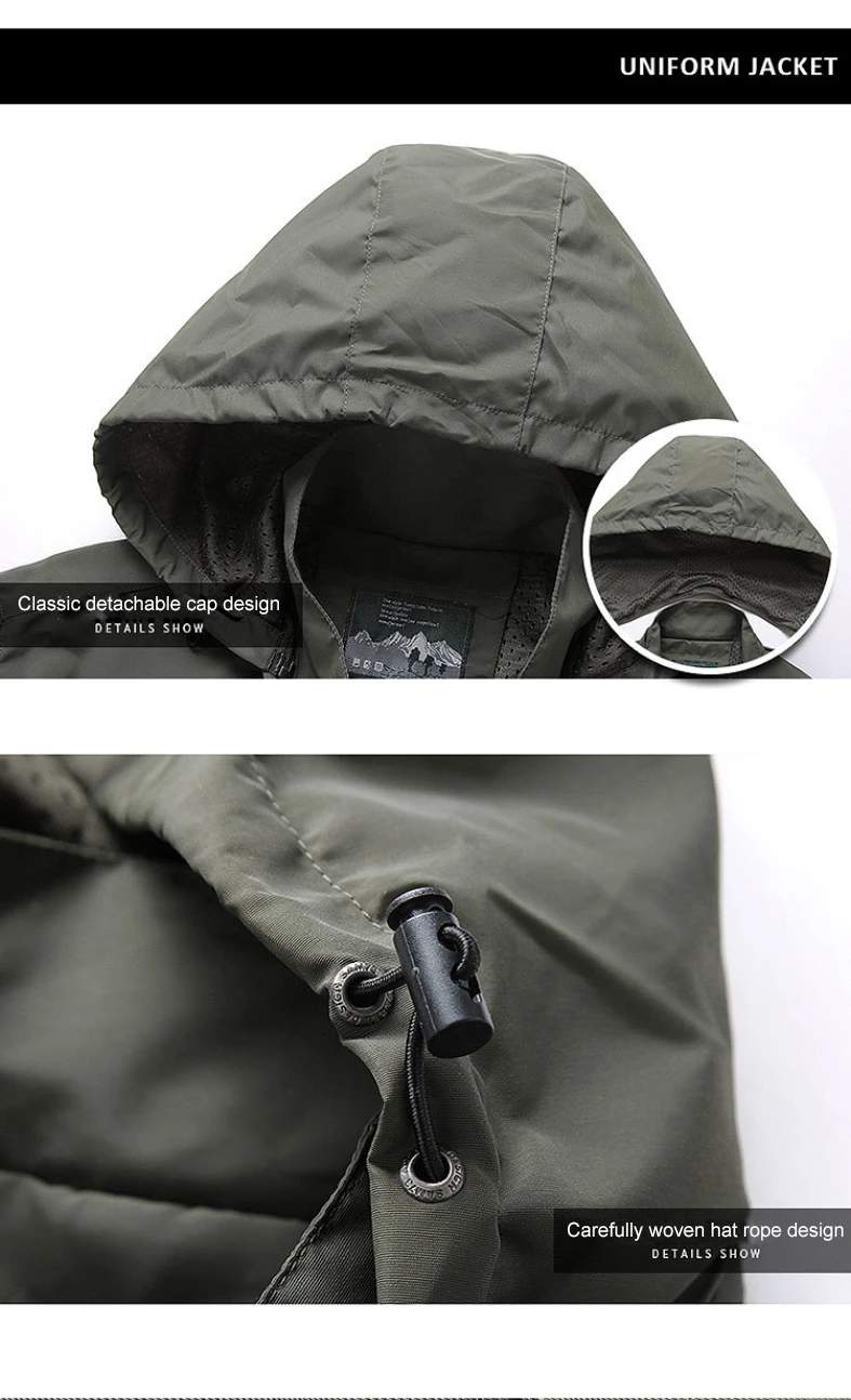 Waterproof Windbreaker Jackets Men Naturehike Casual Hiking Tactical Jacket Women Multi-pocket Hooded Fishing Windproof Coat 34 Sa48f2a6743864ca6bb0ccefdb0919f1cr