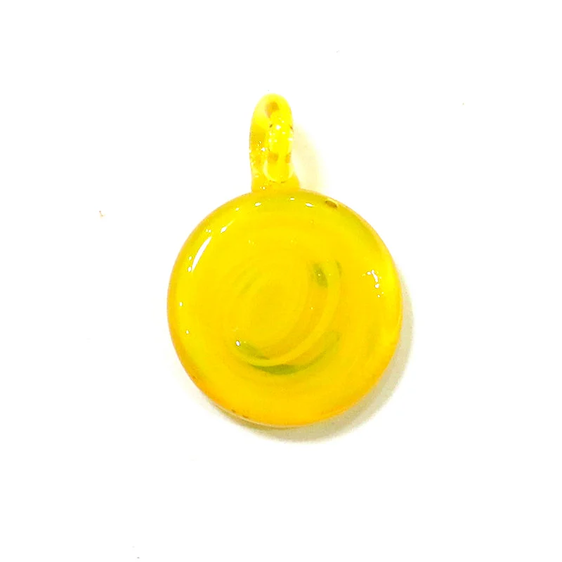 2pcs Mini Flat Cute Glass Face Charm Pendant Ornament Fashion DIY Craft Supplies Perfect Festival Party Gift for Handmade Lovers