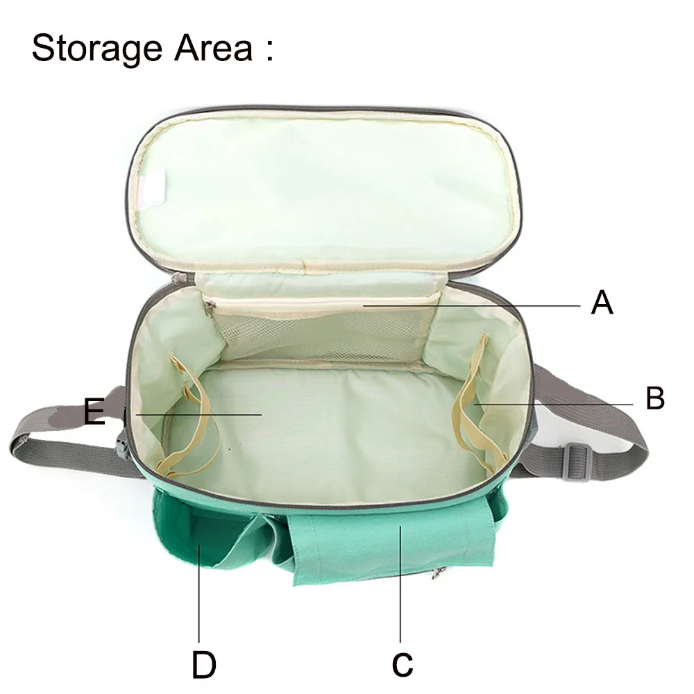 Universal Baby Stroller Organizer with Cup Holders . Diaper Storage,  Pockets for Phone, Keys, Toys. Compact Design