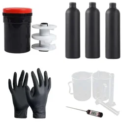 35mm Film Developing Kit 135 120 Black&White Color Film Developing Tank Chemical Bottles Thermometer darkroom set