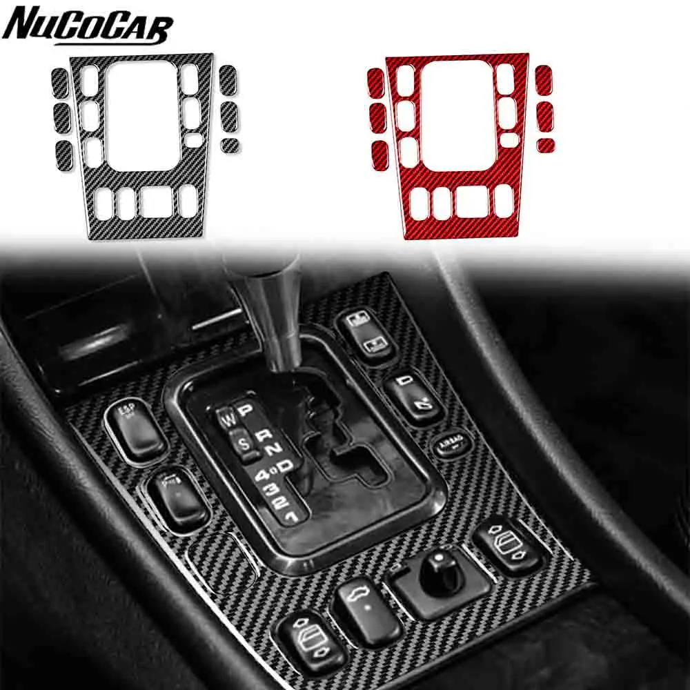 per-mercedes-benz-clk-c208-a208-1997-2003-pannello-centrale-del-cambio-in-fibra-di-carbonio-accessori-auto-adesivi-decorativi-per-interni