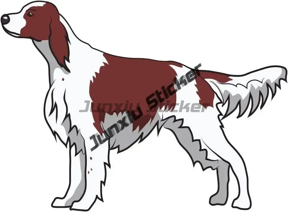 Irish Setter Vinyl Decal I Love My Irish Setter Dog Breed Bumper Sticker for Laptops Windows Cars Trucks Decal Car Accessories