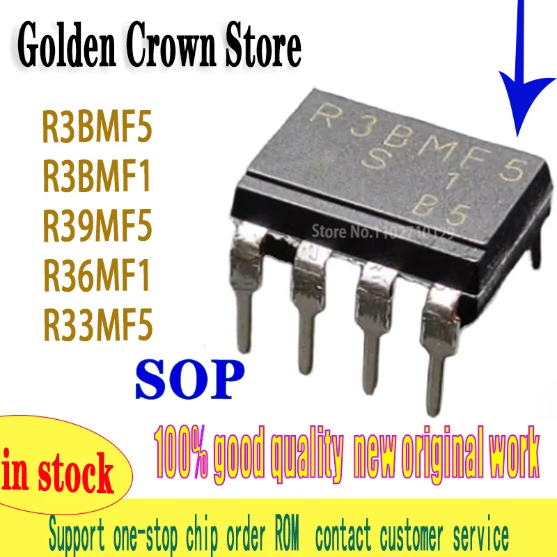 R3BMF5 10Pcs/Lot  DIP R3BMF1 DIP7 R39MF5 R36MF1 R33MF5 DIP-7