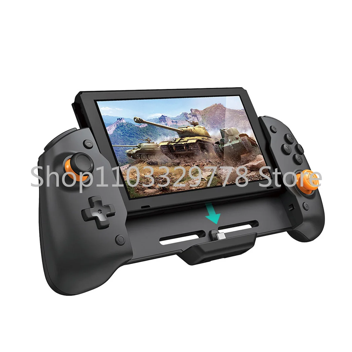 New Switch Direct Plug-in Fixed Left and Right Handle NS Host Wireless Game Handle Grip Instant Play