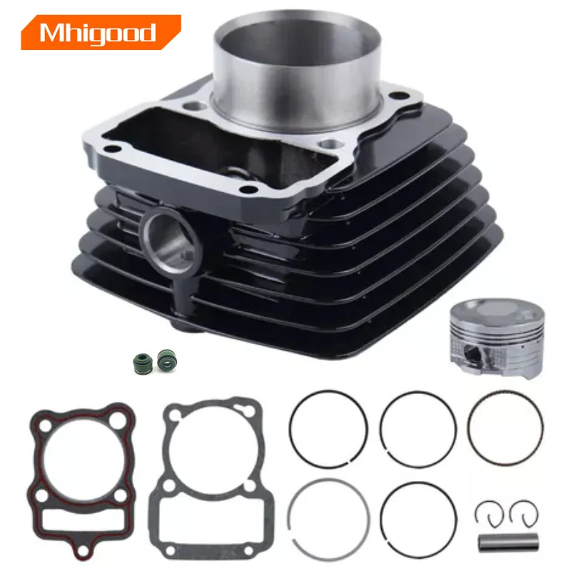 Motorcycle Accessory 65.5mm Engine Part Cylinder Kit 150CC Big to 250CC Bore Motor for CG150 ZJ150 ZJ CG 150 Equipment Motoblock