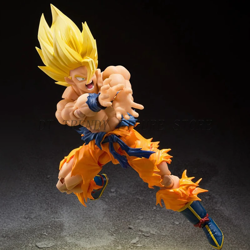 SHF War Damaged Awakening 3.0 Son Goku Action Figure PVC  Anime DRAGON BALL Super Saiyan Collection Model Ornaments Toys Gifts