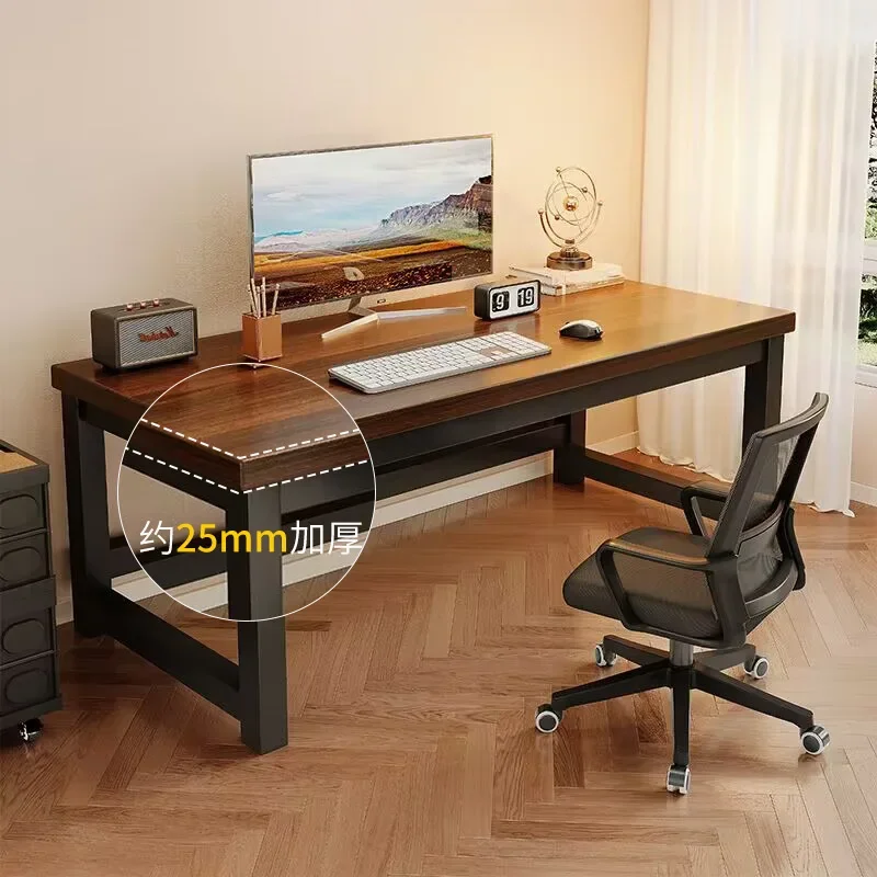

-Bedroom Study Computer Table Desk Modern Simple Small Rectangular Desktop Home For Home Office Customized Logo Wooden 01 KAIBO