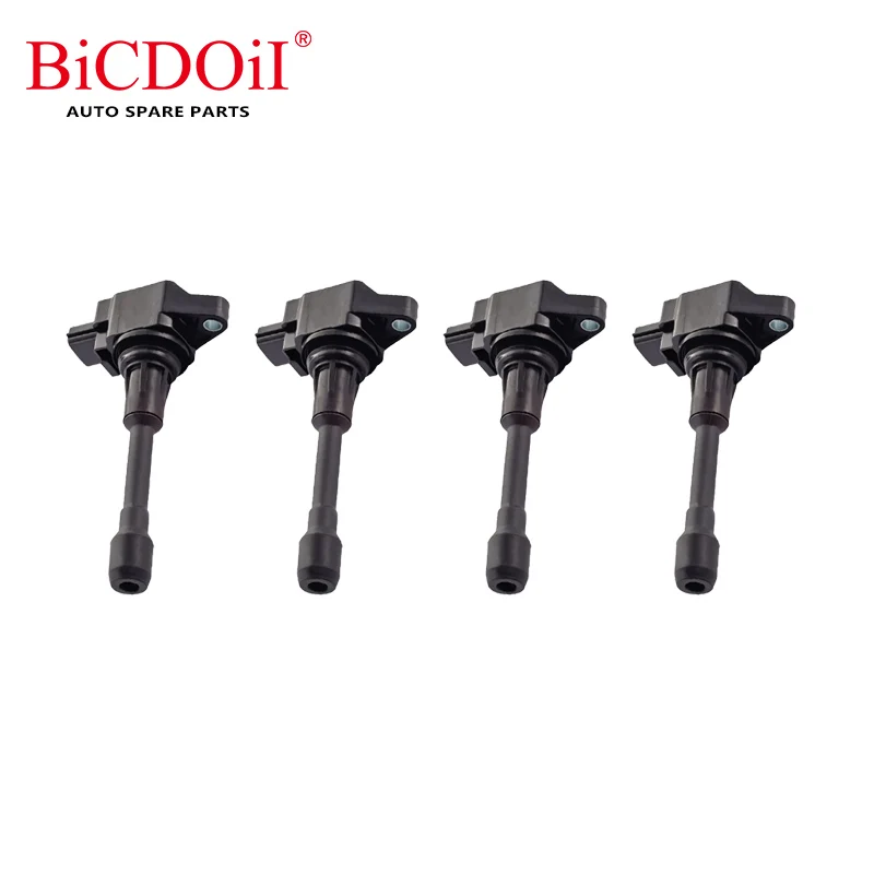 

1/4Pcs 22448-1HC0A Ignition Coil for Nissan Micra K13 Versa Note 1.6 L4 HR15DE HR16DE 22448-5RB0A AIC-9408N Car Accessories