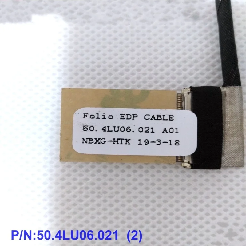 For HP EliteBook Folio 1040 G1 LCD LED LVDS Video Screen Cable Wire 50.4LU06.021