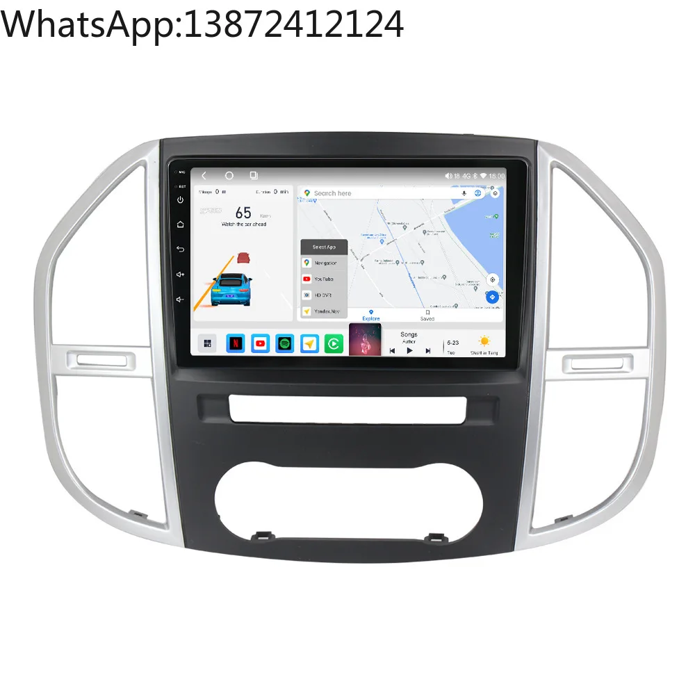 

Car Screen Android 14 Car Multimedia Radio GPS Navigation Player for Mercedes-Benz Vito W447 2014-2020 CarPlay 2DIN DVD