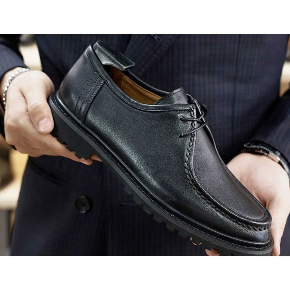 

Men's Casual Leather Shoes, Summer Retro Classic, Comfortable and Versatile Fashion Cargo Personality Versatile Suits Shoes