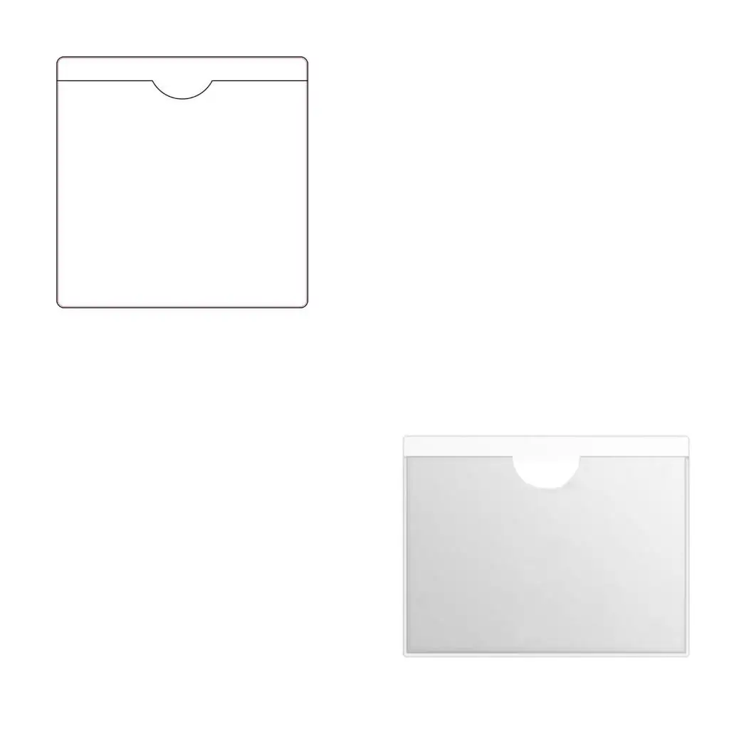 XA6H Transparent Parking Permit Holder Pocket Wallet For Car Windscreen Ticket Holder