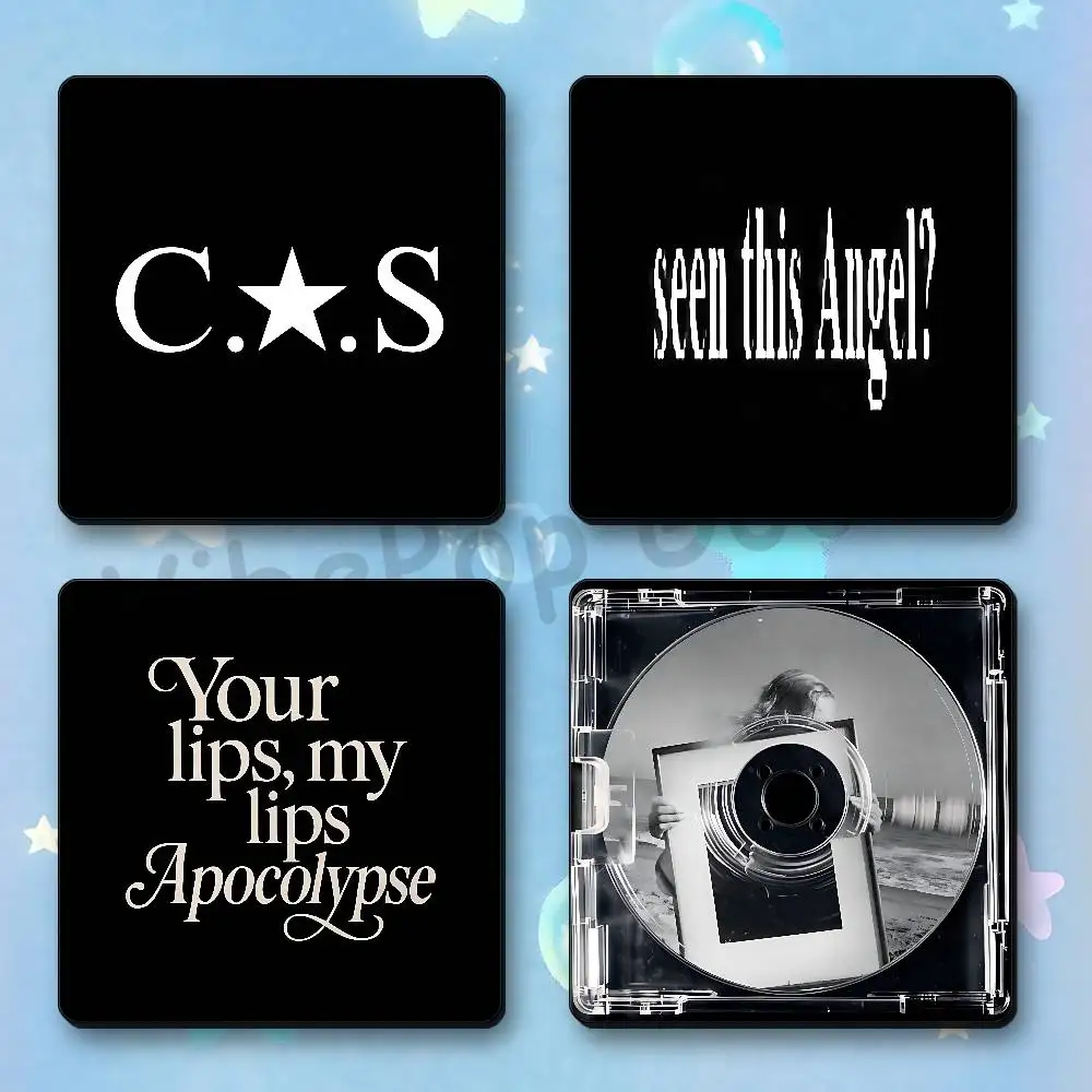 C-CAS C-Cigarettes A-After S-Sex 55x55mm Print Fridge Magnet Office Cabinet Decor Print Magnetic Square Pieces Lightweight