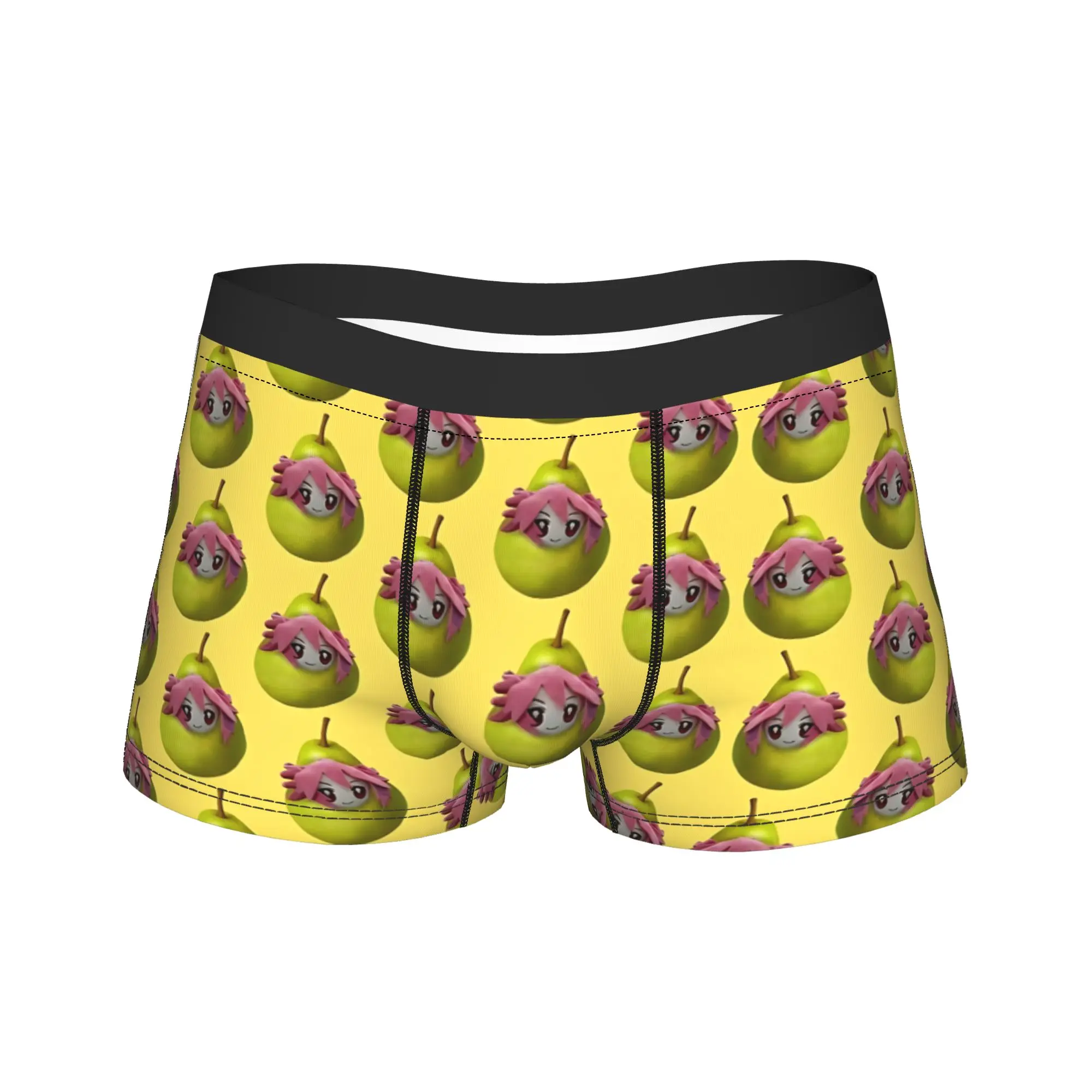 

Мужские трусы-боксеры Pearto Kasane Teto Pear с аниме-персонажами, дышащие, большие размеры