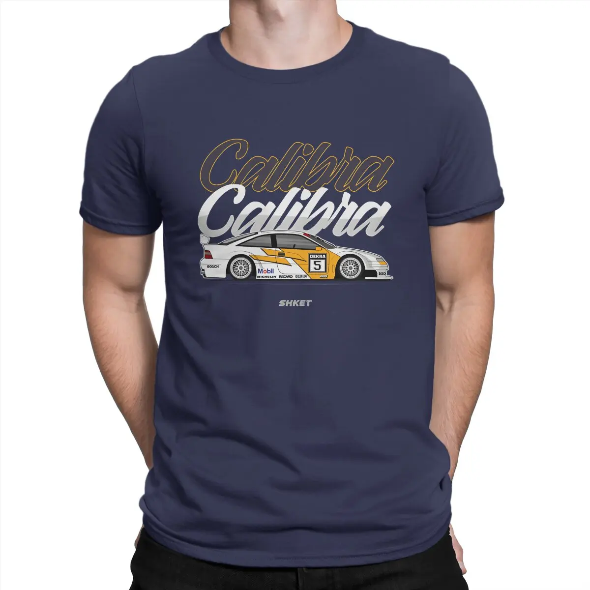 

Opel Calibra V6 DTM Man's TShirt DTM O Neck Tops 100% Cotton T Shirt Funny High Quality Birthday Gifts