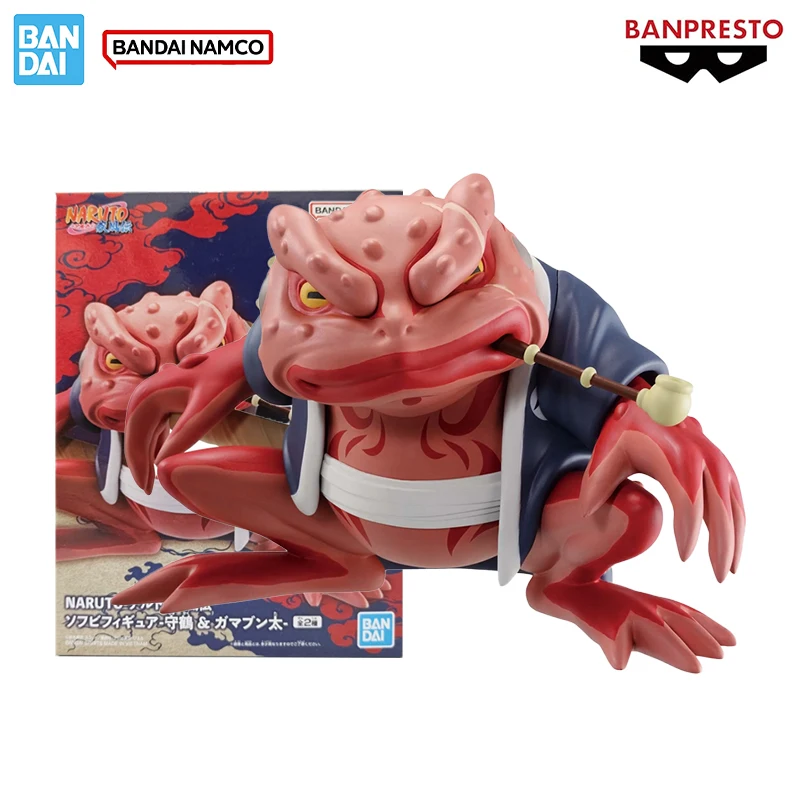 

Bandai Genuine Naruto Banpresto Shippuden SOFT VINYL Gama-Bunta PVC Anime Figure Model Toys Boxed Gifts For Kids Adult in Stock