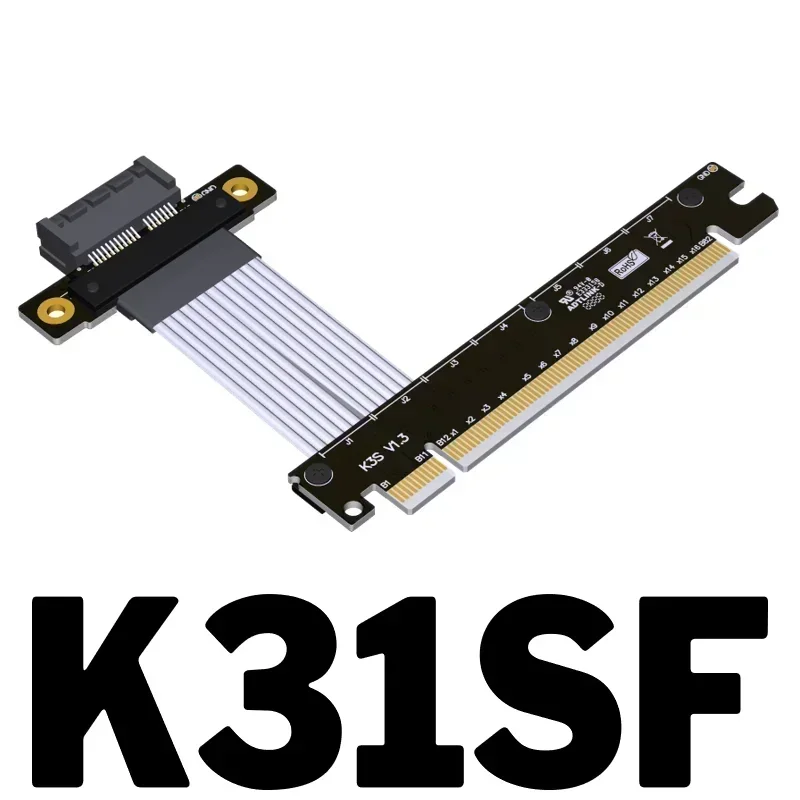 Riser PCI E 16x Cable PCI Express Riser Card PCIe X16 To X1 X4 X8 4.0 GEN4.0 Extension Cable Expansion SSD GPU Converter Adapter