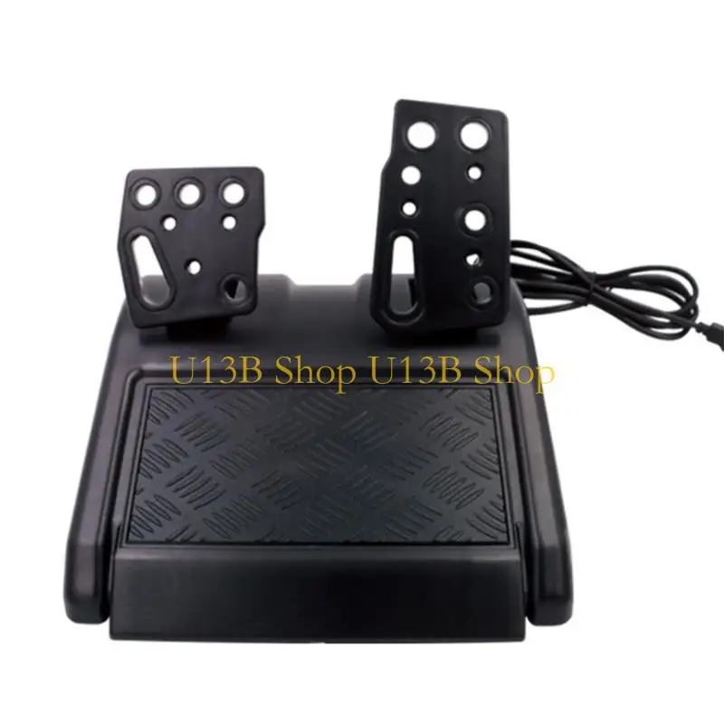 U13B 4 في 1 عجلة قيادة للألعاب مع الدواسات 180 درجة التناوب عجلة القيادة USB CAR