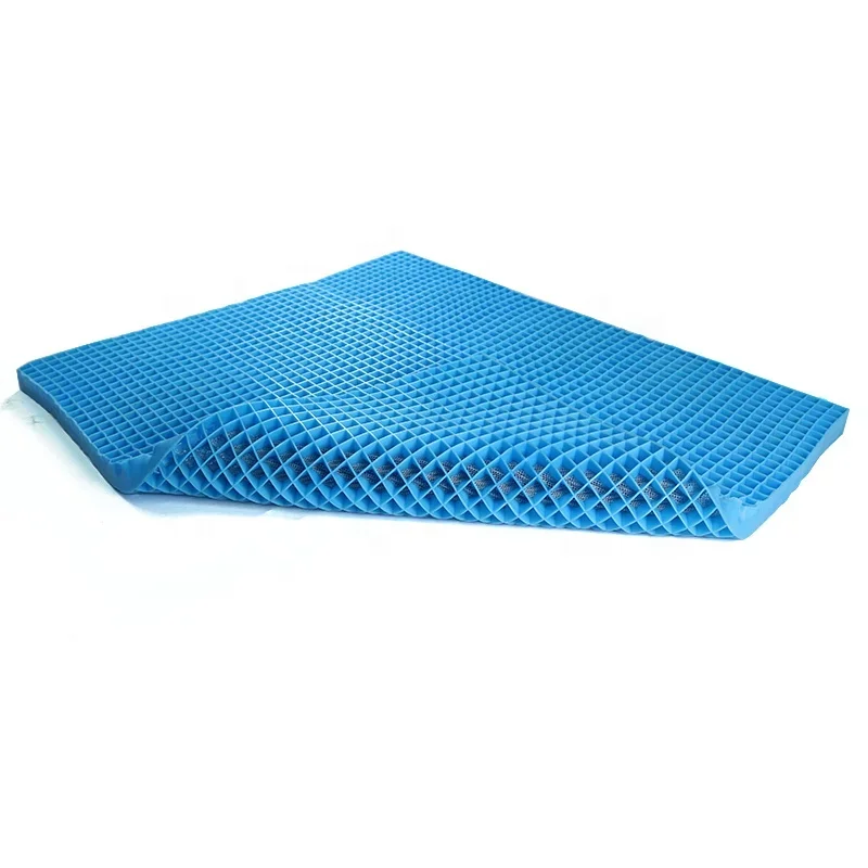 2026 Queen Size Cooling Breathable Tpe Gel Grid Mattress Topper
