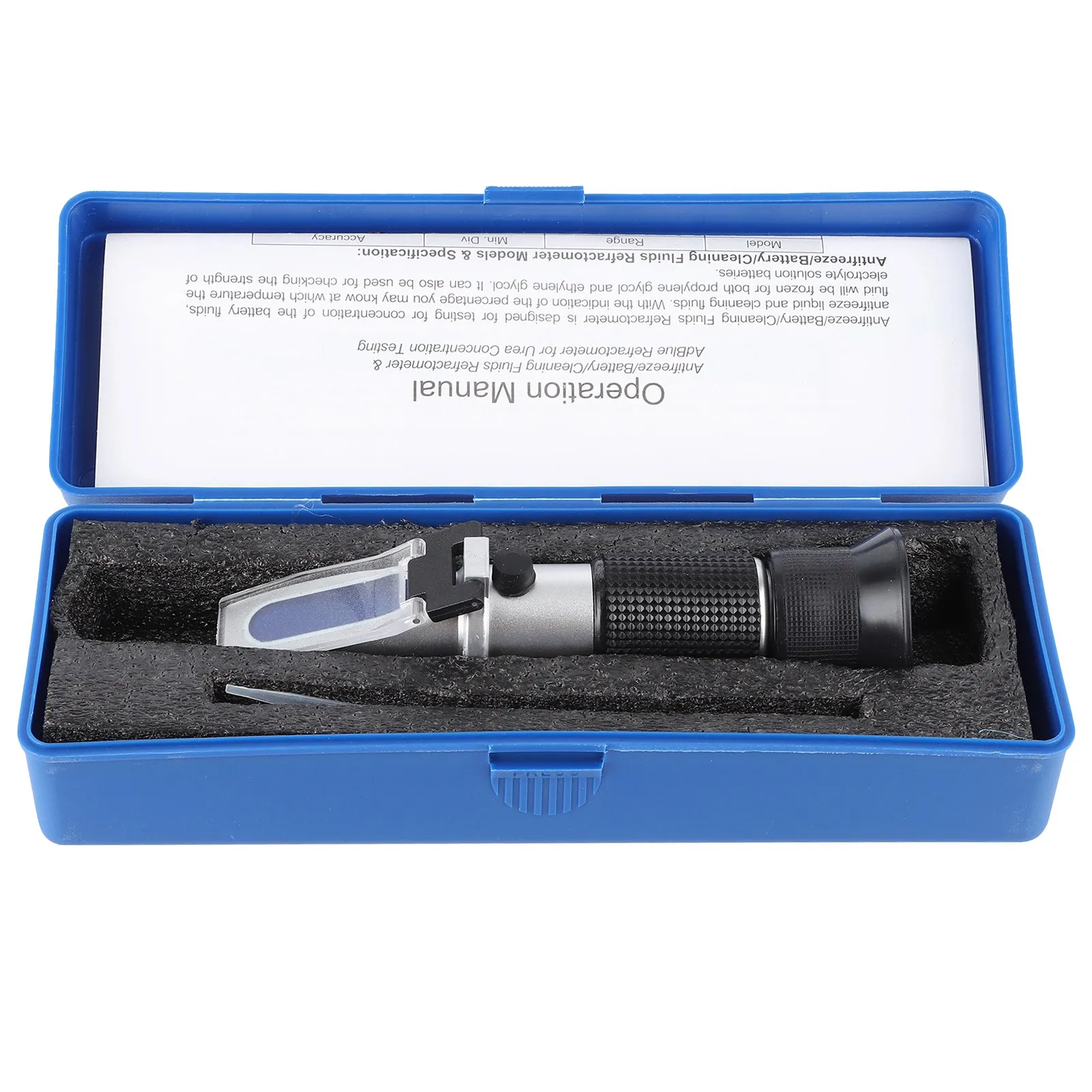 Automotive Antifreeze Refractometers Aluminium Alloy Freezing Point Temperature Tester Device