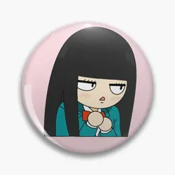 Sawako Kimi Ni Todoke  Customizable Soft Button Pin Metal Creative Gift Decor Hat Cute Clothes Funny Lover Badge Lapel