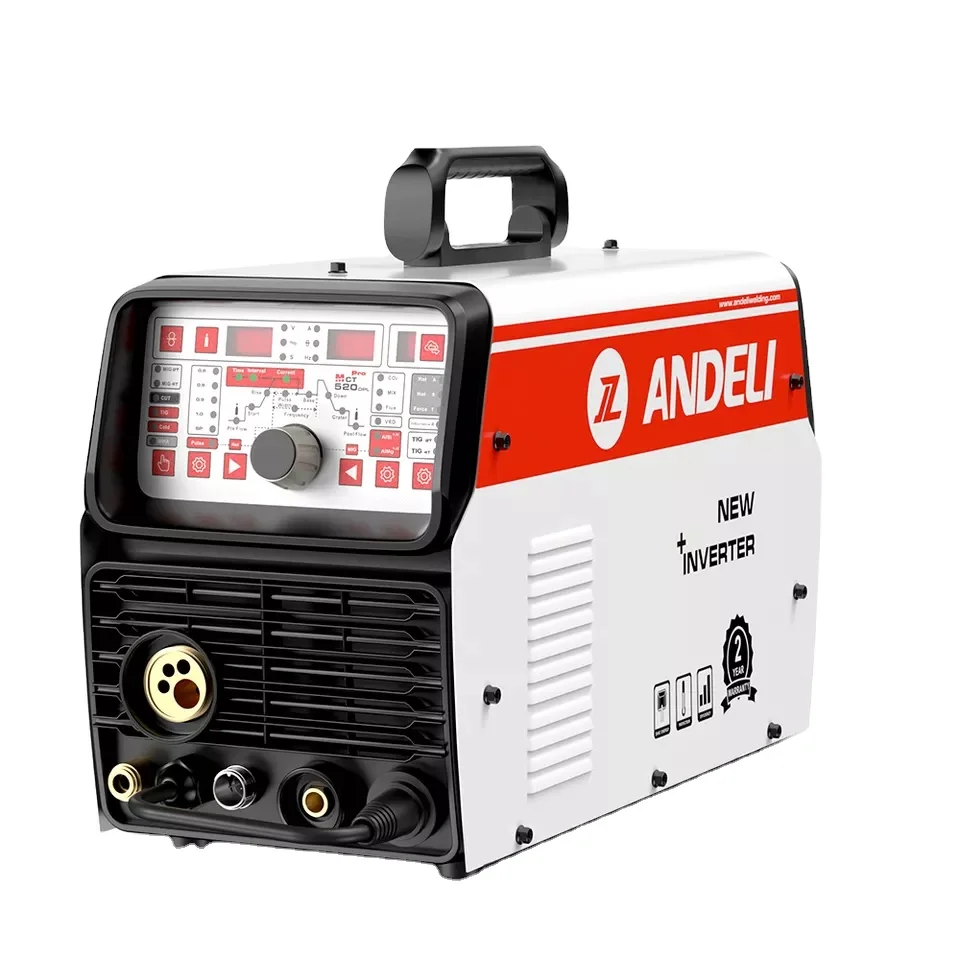 

Andeli 6 in 1 MIG,CUT,TIG,Cold, MMA Aluminium Welding Machine Multifunctional Welder Made Specially