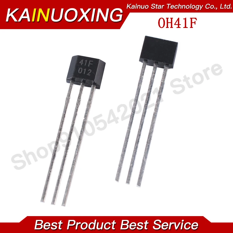 10Pcs SS41F Bipolar Hall Effect Sensor TO-92UA Motor Speed Detection Chip
