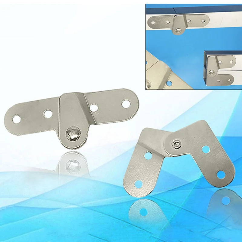 Thickness 1.5mm Folding Table Storage  Furniture Hardware Folding Hinge