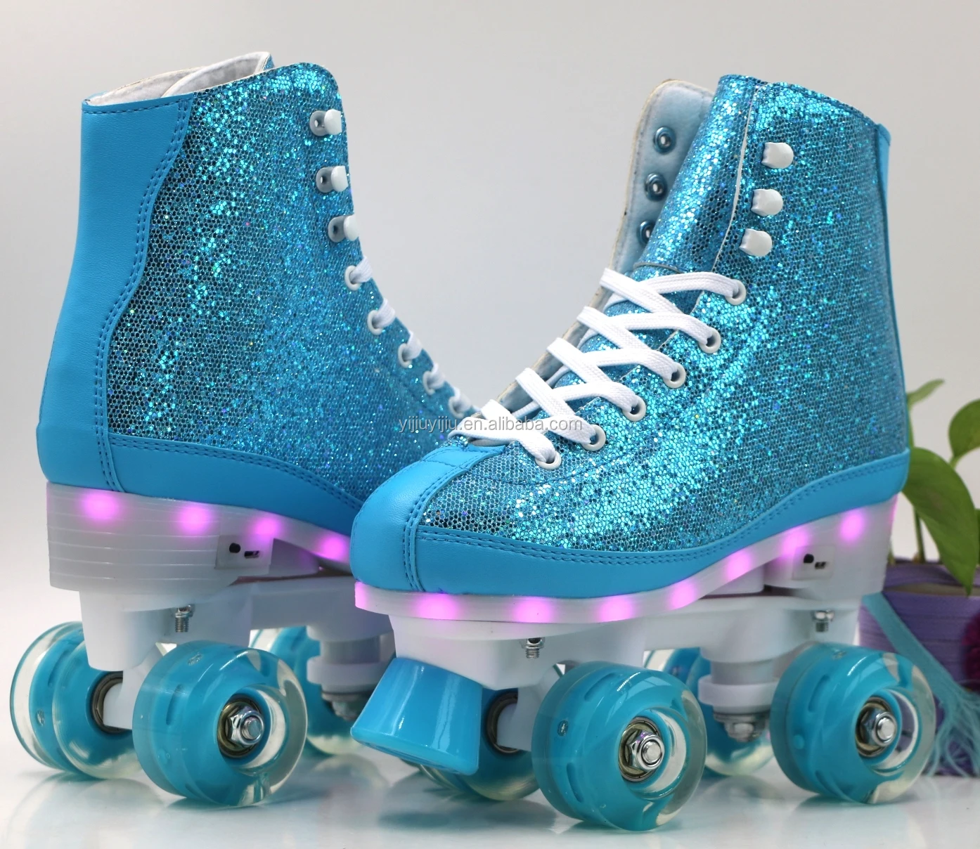 Sepatu roda Luna Soy Patines dapat diatur, roda 4 roda Inline Roller Skate untuk anak-anak