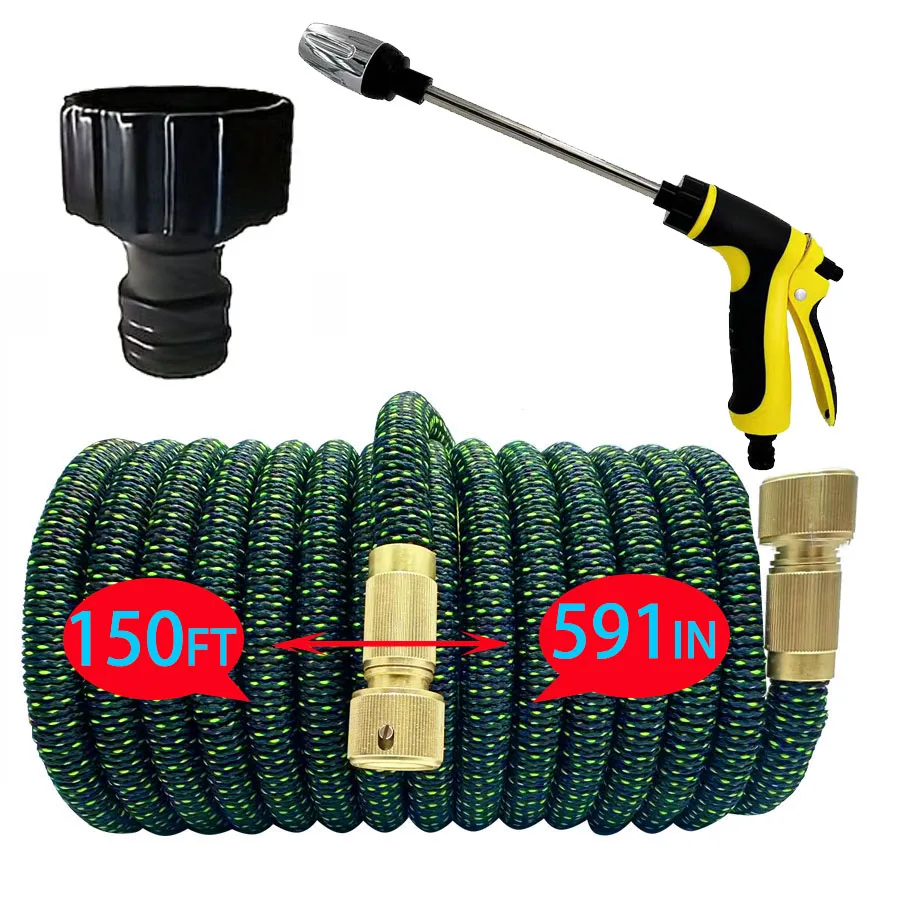 

Садовый шланг-пистолет для мойки автомобилей под высоким давлением, бытовой гибкий шланг, пенный распылитель, пистолет для полива сада