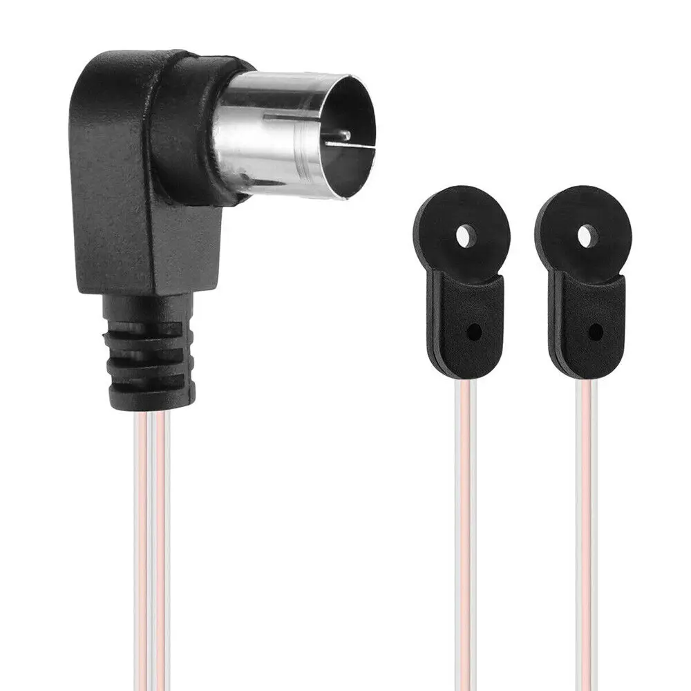 FM Antenna 75 Ohm F Type Male Plug For Home Radio Stereo Signal Receiver Aerial Dual Oscillator Design