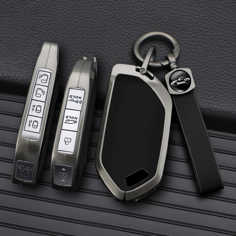 5/6/7/8/9 Buttons Car Key Case Cover For Kia EV9 Picanto Sorento MQ4 Carnival KA4 Morning K5 Carens Car Interior Accessories