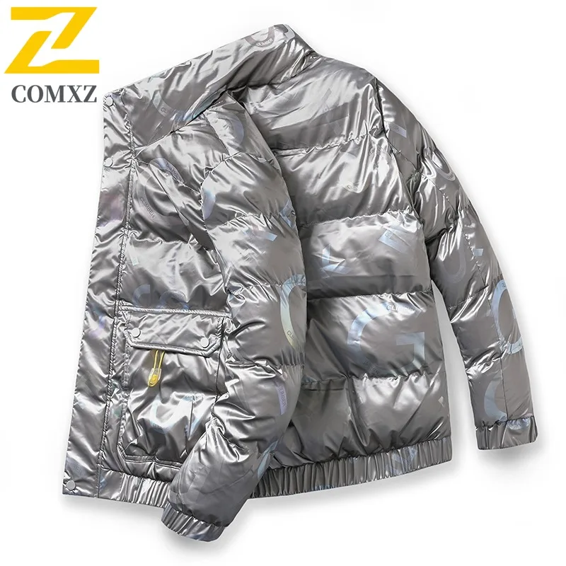 COMXZ 2025 브레드 재킷 경량 방풍 보온 여행 스키 코튼 패딩 재킷 하이 패션 보온 패딩 코트