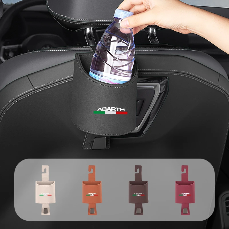 

Car Seat Backrest Drink Cup Holder Storage Hook Accessory Interior For FIAT 600 500L Abarth Topolino Fastback Cronos Mobi Pulse