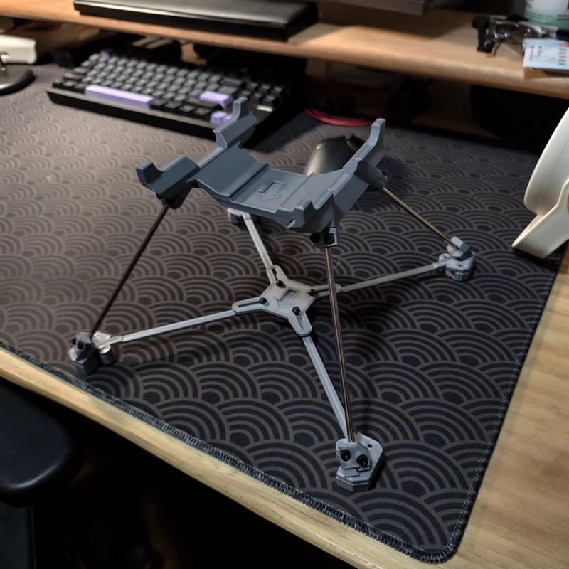 NEW JK07 MK07 Accessories Parking Bracket Support Rod Base Protective Tire 1/7 1/8 1/10 RC Climbing Car Display Stand Mood Parts