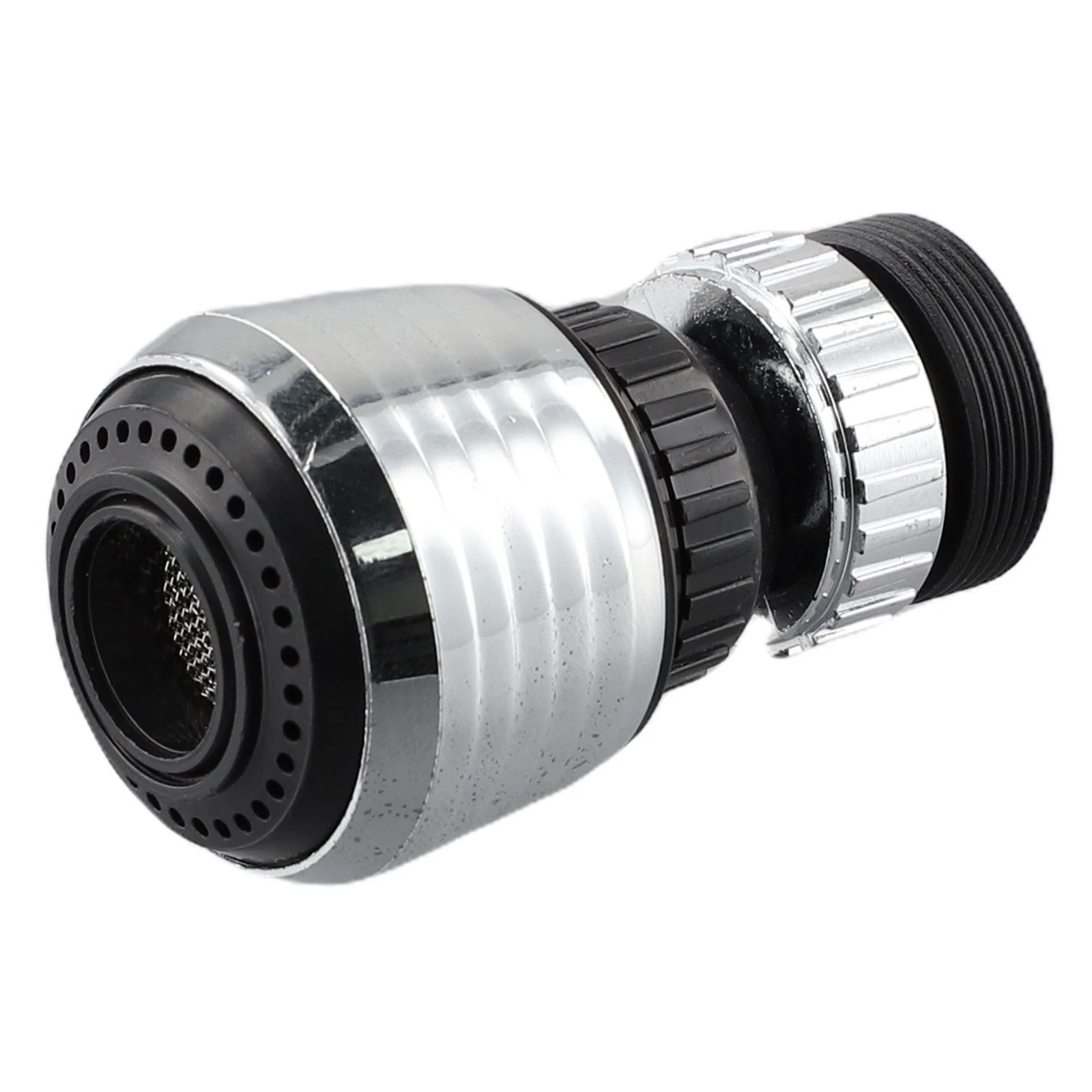 1Pc Rubinetto Splash Ugello ABS Cromato 360 Ruota 62x23.5mm Girevole Risparmio Idrico Rubinetto Aeratore Filtro Cucina Due Modalità di Acqua