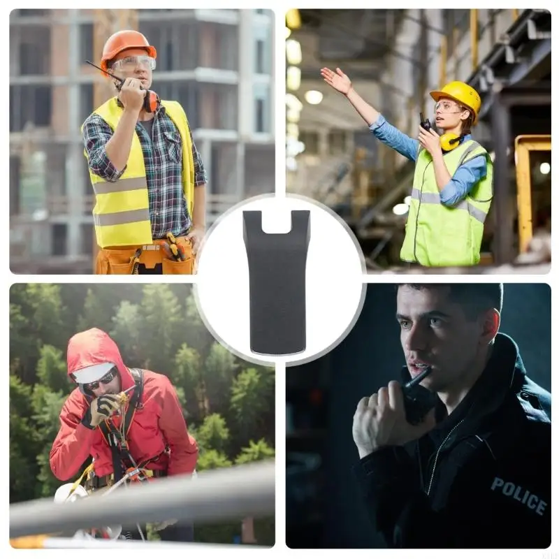 Q9 PMNN4423A 배터리 벨트 클립 교체 클립 쉬운 설치 라디오 배터리 백 클립 K1KF 용 양방향 라디오 액세서리